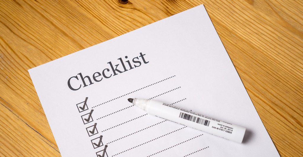 checklist evenement organiseren